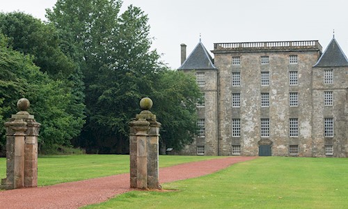Exterior view of Kinneil House
