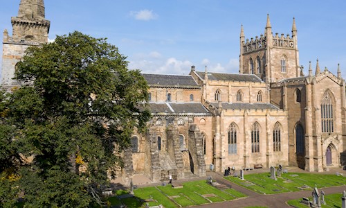 General view of Dunfermline Abbey