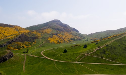 Landscape image featuring Arthurs Seat.