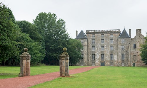 Exterior view of Kinneil House