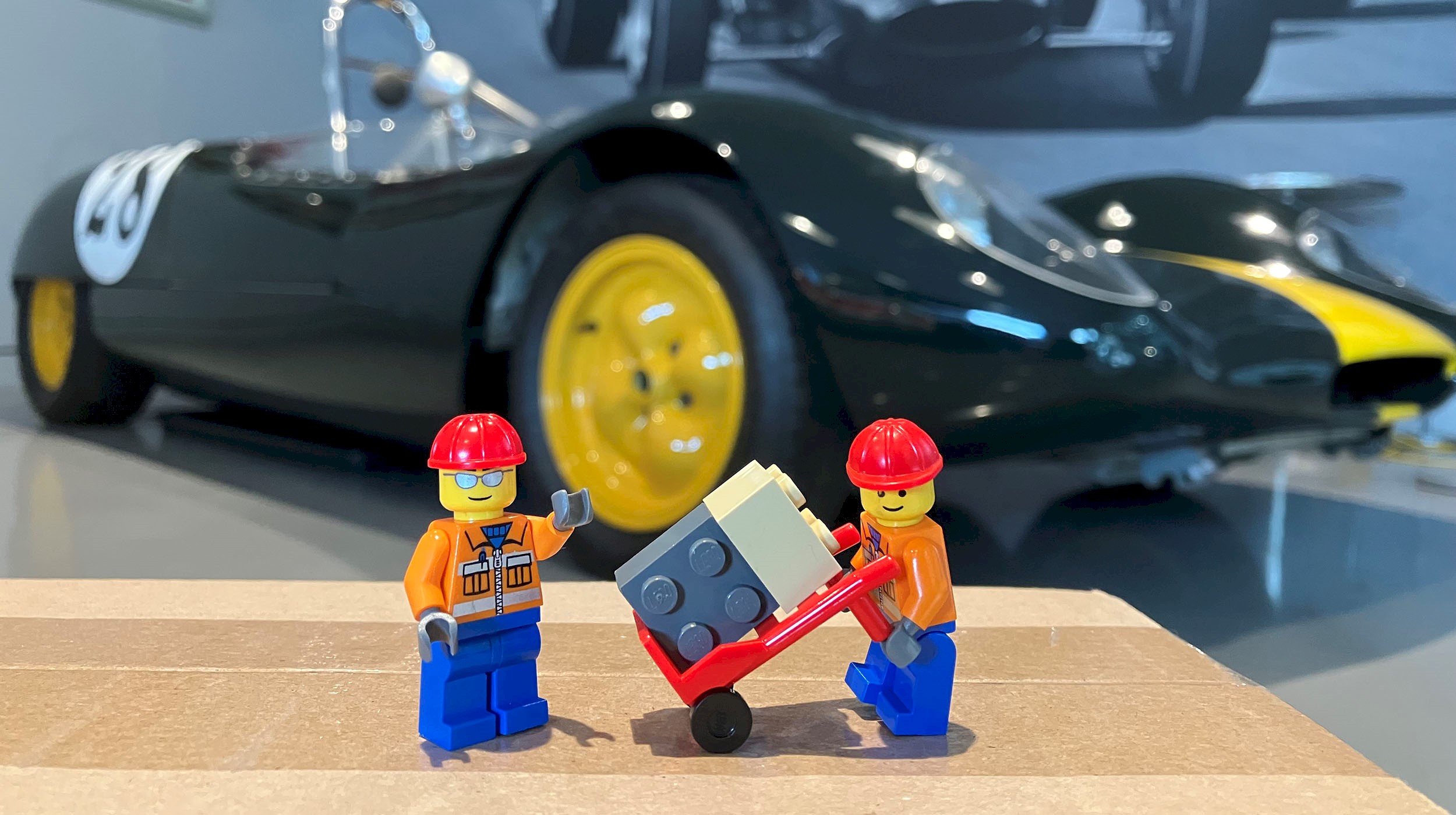 The BIG Jim Clark LEGO™ Build