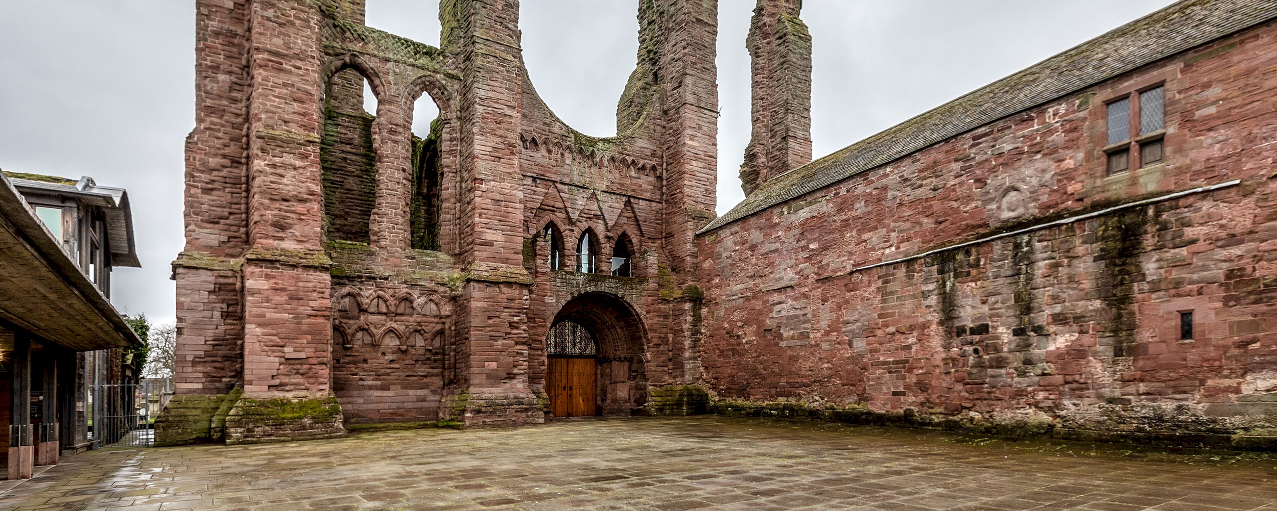 General view of Arbroath Abbey
