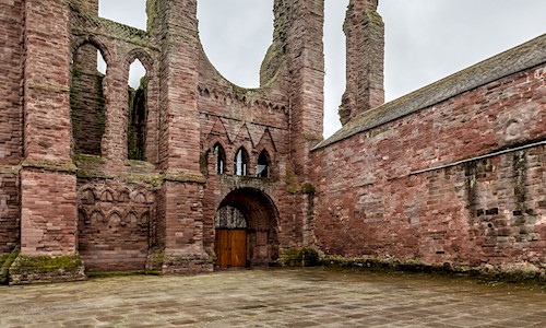 General view of Arbroath Abbey