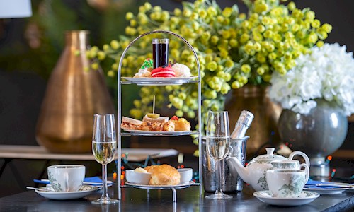 Christmas afternoon tea at the Queen Anne Building in Edinburgh Castle